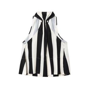 เสื้อกั๊กแขนกุดลายทางสไตล์ยุโรปและอเมริกาสำหรับผู้หญิงรุ่นใหม่ TAOP&ZA 2026 รุ่น 20620 ดีไซน์เรียบง่ายทรงหลวม - Product Image 2