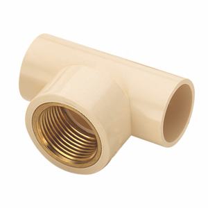 Adaptador de Rosca Macho de Latón CPVC con Núcleo Metálico para Conexión Segura de Tuberías, Agua Fría y Caliente, Uso Industrial - Product Image 3