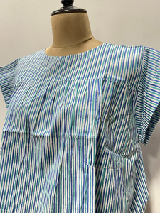 Cotton Tunic <b>Boho</b> Floral Summer Top Cotton <b>Boho</b> <b>Shirt</b> Lightweight Top Women Short Tops Casual <b>Shirt</b> Sleeveless - Product Image 4