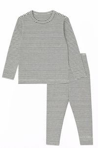 JALBEBE Set Pigiama Unisex per Neonati 2 Pezzi, Maniche Lunghe, Tinta Unita, Morbido, 60% Cotone Modal Spandex, Top e Pantaloni per Casa - Product Image 4