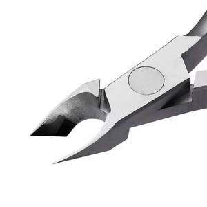 Stainless Steel <b>Nail</b> Clipper Bevel Blade Sharp Tip Durable Portable Wide Jaw Opening Finger <b>Nail</b> <b>Tool</b> Adult Simple Style - Product Image 1