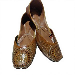 Última Llegada, Zapatos de Mujer de Cuero Genuino, Tendencia de Moda, Estilo Tradicional, Bordado a Mano, Cierre de Banda Elástica, Talla Personalizada - Product Image 1