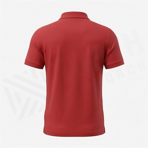 Vente en gros de polos pour hommes sur mesure avec logo imprimé, nouveau design, couleur unie, tissu tricoté, fabriqué au Pakistan - Product Image 2