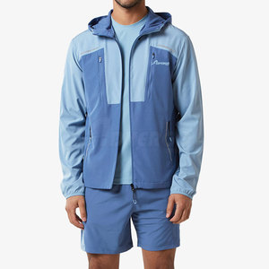 Reasonable Price Best Selling Windbreaker Hoodies Short Set For Adult High Quality Casual Wear Windbreaker Hoodies Short Set - Product Image 1