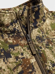 Veste en polaire camouflage pour homme, fermeture éclair intégrale, veste tactique de chasse en plein air, veste softshell - Product Image 5