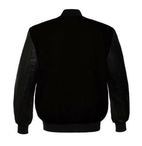 Customized High Quality Men's Varsity Jacket Latest Design Woolen <b>Fabric</b> and <b>Cow</b> Skin Leather with Customized Logo-Whole Sale - Product Image 2