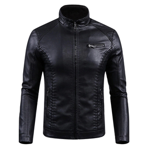Custom Design Buffalo Leather <b>Jacket</b> for Men's Fashionable Style Bulk Professional High Quality Buffalo Leather <b>Jacket</b> for Men's - Product Image 1