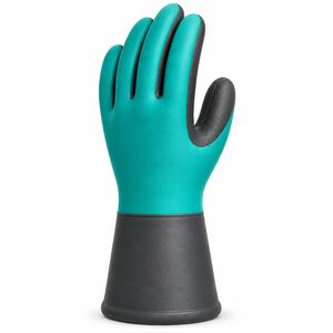 Gants de sécurité électriques isolés jusqu'au coude, anti-boulochage, séchage rapide, durables, pour électriciens - Product Image 1