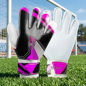 Gants de gardien de but de haute qualité en latex allemand, nouvelle conception, protection des doigts, personnalisables avec logo, respirants, anti-boulochage. - Product Image 4