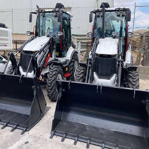 รถตักล้อยางไฮโดรมีค 4x4 แบบลากจูงได้ รถตักล้อยางแข็งแรง ควบคุมด้วย PLC พร้อมมอเตอร์และปั๊มอเนกประสงค์ - Product Image 1