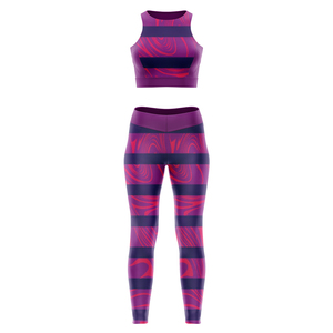 Ensemble de yoga par sublimation pour femme, best-seller, de qualité supérieure, vente en gros, pour adulte - Product Image 2