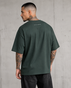 Camiseta Casual de Manga Regular para Hombre Active Squad, Corte Regular, Poliéster/Algodón, Forro Polar Transpirable, Cuello Alto, Lavado - Product Image 2