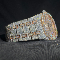 Montre pour homme de luxe à bas prix, style antique, carrée, en acier inoxydable, mouvement à quartz ETA, étanche 5ATM, verre/cristal diamant