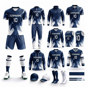 Fabrication professionnelle de tenues de football à prix avantageux, vêtements de sport très vendus, ensemble de football pour adultes. - Product Image 4