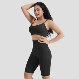 Elegant 2-Piece Women's Seamless Off the shoulder Yoga <b>Bra</b> & Slim Pants Set Gym Fitness Workout Wholesale Gym Workout Women Yoga - Product Image 1
