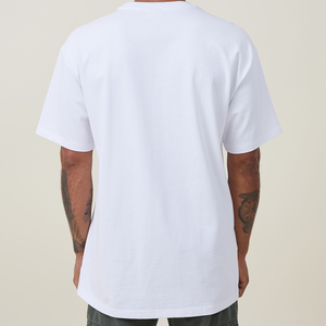 T-shirt unisexe ample et surdimensionné en coton épais, style décontracté urbain, doux pour l'été, tendance mode - Product Image 4