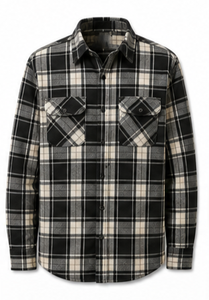 เสื้อเชิ้ตผ้าฝ้ายผู้ชายแขนยาวคอปกแบบลำลอง - Product Image 3