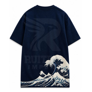 T-shirt personnalisé brodé pour homme – Qualité supérieure, manches courtes, vêtement décontracté pour le streetwear, la vente au détail et la promotion de marque - Product Image 2