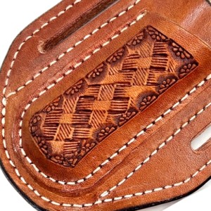 Funda de Cuero Estilo Pancake Hecha a Mano de Primera Calidad para Alicates y Navajas de Bolsillo - Product Image 5