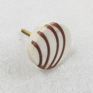 มือจับลิ้นชักตู้หินอ่อนทำจากทองเหลืองกรอบทองเหลืองลูกบิดและมือจับพร้อมลูกบิดประตูสำหรับใช้ในตู้เสื้อผ้า - Product Image 1