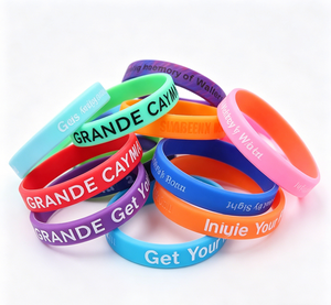 Pulseras de Silicona Personalizadas, Impresas Digitalmente, Agradable al Tacto, Más Vendidas, Populares, Económicas, Cómodas, a la Moda, al por Mayor - Product Image 4