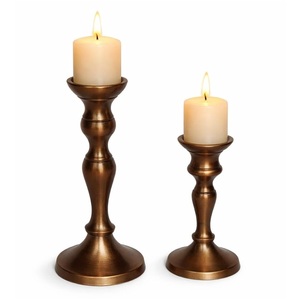 Eco Friendly Brass <b>Candle</b> Stand Decorative Metal Holder for <b>Candles</b> Tabletop Decoration Wedding Ceremony Available For Sale - Product Image 1