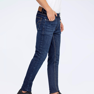 Pantalon en jean pour homme de haute qualité à prix abordable, design personnalisé, en denim de coton, délavé vintage, coupe ample, baggy, multi-poches - Product Image 3