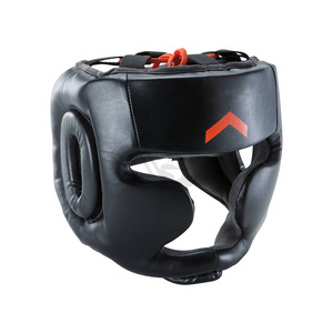 Casque de sparring professionnel rond, protège-tête personnalisé pour MMA et boxe, en cuir respirant, faible MOQ - Product Image 5