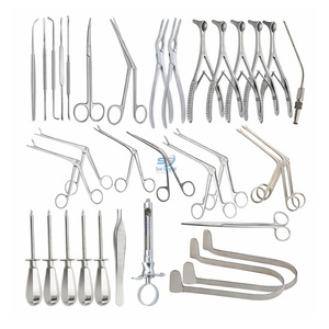 Juego Básico de Cirugía Nasal de 34 Piezas, Instrumentos Quirúrgicos ORL para Rinoplastia y Septoplastia, Juego Quirúrgico Profesional de Acero Inoxidable - Product Image 1