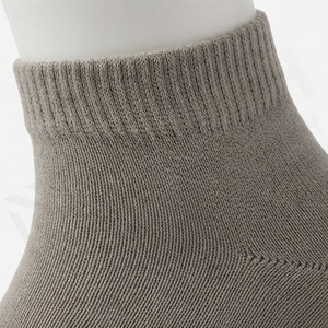 Ankle Socks Solid Color Cotton Breathable Daily Wear Adult Regular Style Spring Season Knitted Socks - Product Image 4