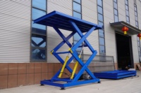 Plateforme élévatrice à ciseaux hydraulique fixe, élévateur de voiture électrique à ciseaux, plateforme de travail pour voiture 	 Ascenseur de garage souterrain pour voitures