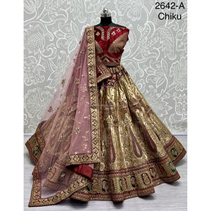 Nupcial Indio Desgaste Terciopelo Colecciones Para Novia Con Zarkhan Trabajo Por Fabzone - Product Image 1