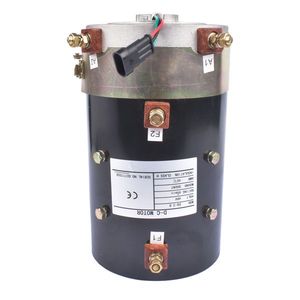 48 Volt 3.8KW Electric Motor with Sensor XQ <b>19</b> Spline 5.0 <b>HP</b> for Golf Cars Model 2MO170 - Product Image 1
