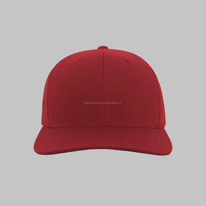 Gorra de béisbol de alta calidad con logotipo personalizado bordado Flat Top Hat Snapback - Product Image 5
