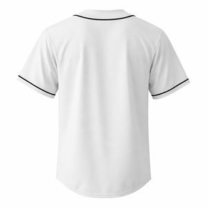 เสื้อเบสบอลผู้ชาย SINEWY แขนสั้น สีพื้น ติดกระดุมด้านหน้า ผ้าโพลีเอสเตอร์ ระบายความชื้น ทรงปกติสำหรับผู้ใหญ่ - Product Image 3