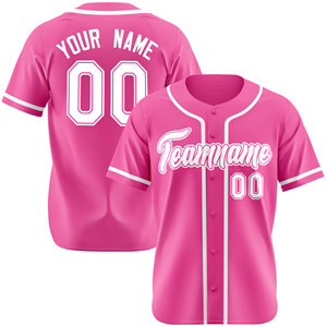 Maillot de baseball classique à rayures imprimées par sublimation de haute qualité, personnalisable avec nom et numéros, pour activités sportives, pour hommes - Product Image 4