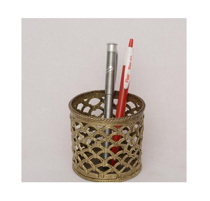 Promotional Office Products Best Quality Brass <b>Teacher</b> Pen Holder Multi-purpose Office Living Room Simple Desktop Pen Holder - Product Image 3