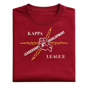 T-shirt avec logo Kappa Alpha Psi Kappa League, vêtements de fraternité grecque de couleur marron, avec un design classique, confort premium et coupe élégante - Product Image 6