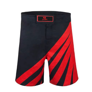 Shorts de MMA athlétiques pour hommes OEM, durables, à séchage rapide, vêtements de fitness avec soutien confortable et flexible pour hommes - Product Image 2