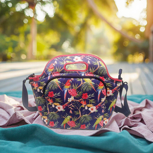 Sac isotherme personnalisé Ningbo Wilson OEM avec logo sur mesure, style baseball, sac à déjeuner portable avec poignée pour femmes - Product Image 6