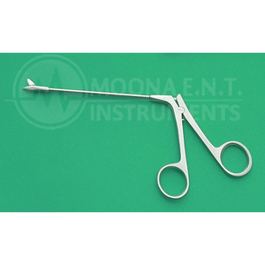 Ciseaux nasaux ENT à pointe droite courbée, longueur de coupe 12,5 cm et diamètre de la gaine 3 mm, ensemble d'instruments d'endoscopie nasale - Product Image 2
