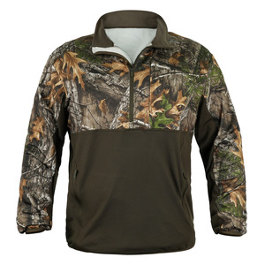 Veste de chasse en softshell camouflage pour homme, manches longues, polyester respirant, vêtements d'automne - Product Image 1