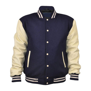 Chaqueta Varsity Fantástica para Hombre, Prenda de Lona Elegante y Cómoda, Bordado Personalizado, Pedidos al por Mayor OEM ODM para Proveedores y Compradores - Product Image 1