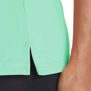 Camisas Casuales Transpirables con Estampado Sólido para Mujer, Manga Corta, Diseño de Logotipo Personalizado para el Cuello, Algodón en Oferta - Product Image 6