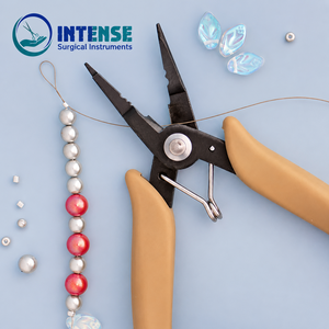 Vente en gros d'usine : Pince à bijoux 4 en 1 professionnelle (pince à bec fin, pince à bec rond, pince à sertir, coupe-fil) pour la fabrication de bijoux et la perlage - Product Image 3