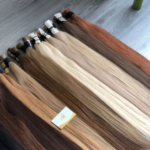 Minh Khang Premium Hair Ofrece Cabello Natural Liso Remy de Alta Calidad de Vietnam, Suave, Sedoso, Sin Procesar, Virgen, de Lujo, 100g - Product Image 1