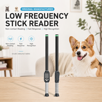 Lector RFID Portátil de Material ABS con USB, Larga Distancia de Lectura, 134.2kHz HDX FDX-B, para Escanear Etiquetas de Oreja de Ganado, Ovejas y Otros Animales