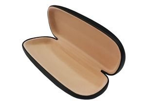 PU Leather Solid Black Rectangle Spectacle <b>Cases</b> <b>for</b> Optimal Eyewear Protection - Product Image 4