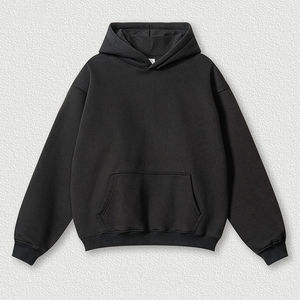 High Quality Custom logo Cotton Hoodies Heavyweight Fleece Hoodies Custom Blank Oversized Plus Size Men's Cotton Hoodies - Product Image 1