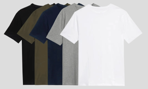 เสื้อยืดคอกลมผู้ชาย ผ้าฝ้ายออร์แกนิค 100% คุณภาพพรีเมียม ทรงสปอร์ต ถักทออย่างดี สีพื้น สวมใส่สบาย ทรงหลวม ระบายอากาศได้ดี เป็นมิตรต่อสิ่งแวดล้อม เหมาะสำหรับฤดูร้อน - Product Image 2